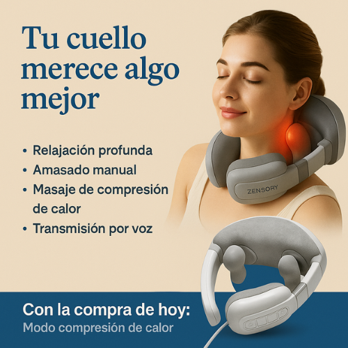 Zensory™ Masajeador de Cuello