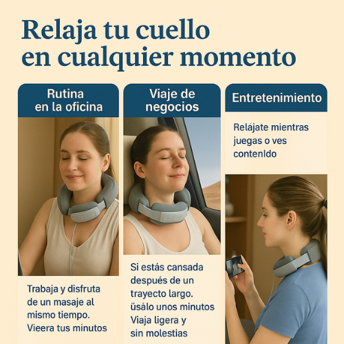 Zensory™ Masajeador de Cuello